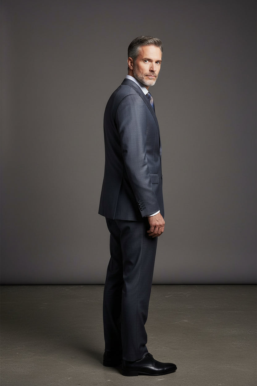 Vercini Boston Premium Wool Two-Piece Suit – Tailored Luxury Formalwear