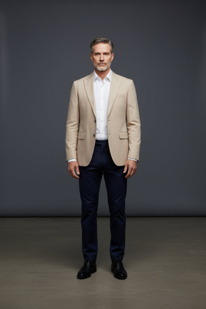 Light Orange  Blazer - Premium Men's Sport Coat