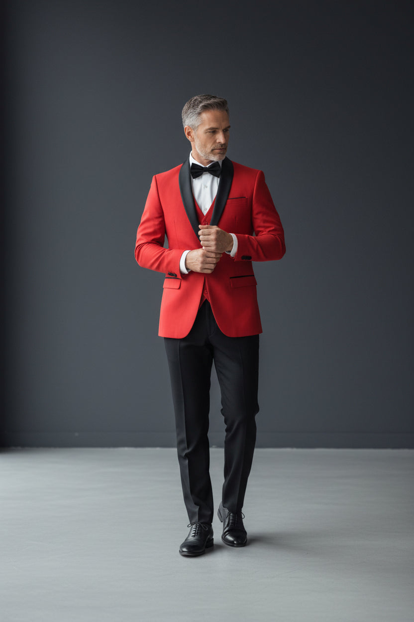Luxury Classic Tuxedo – Available in 8 Stunning Colors