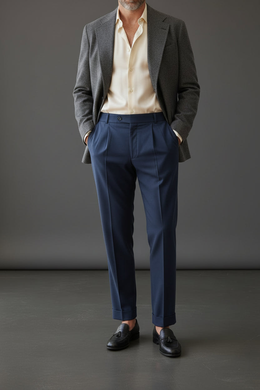 The Casablanca Pleated Trouser