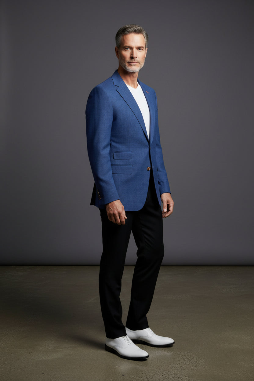 Men's Vibrant Blazer by Vercini