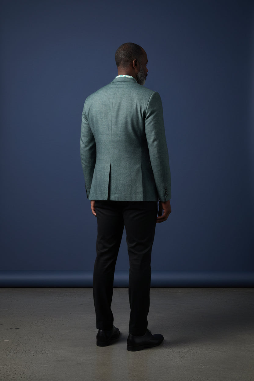 M4619 GREEN JACKET  SLIMFIT