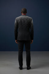 Vercini Rhinestone Masterpiece Men's Blazer