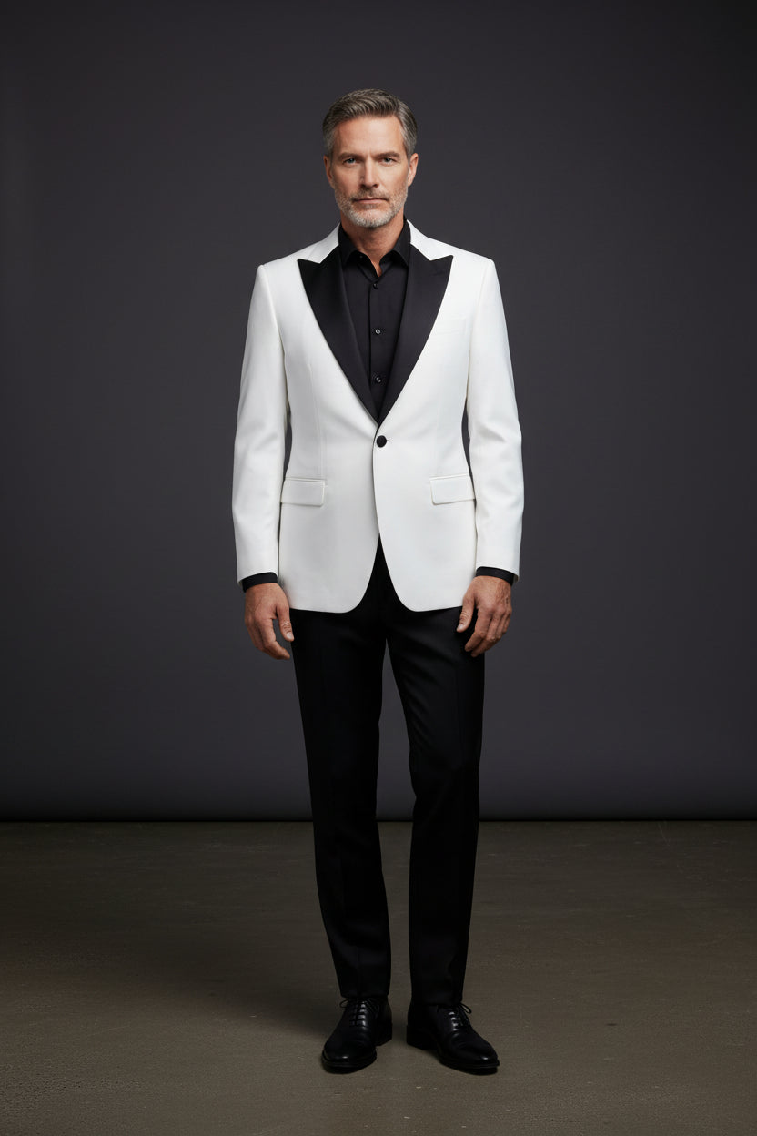 Premium English Style Slim Fit Business Blazer