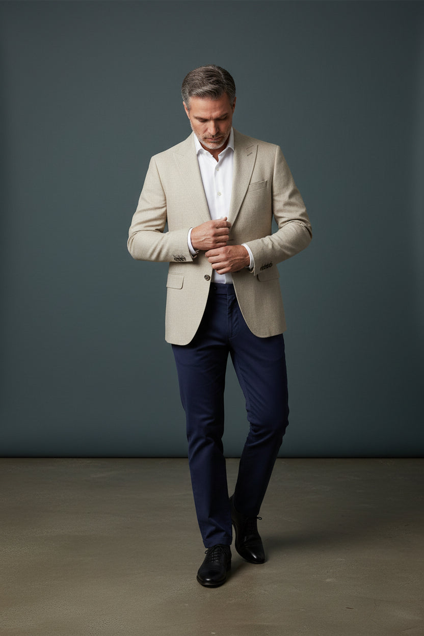 Light Orange  Blazer - Premium Men's Sport Coat
