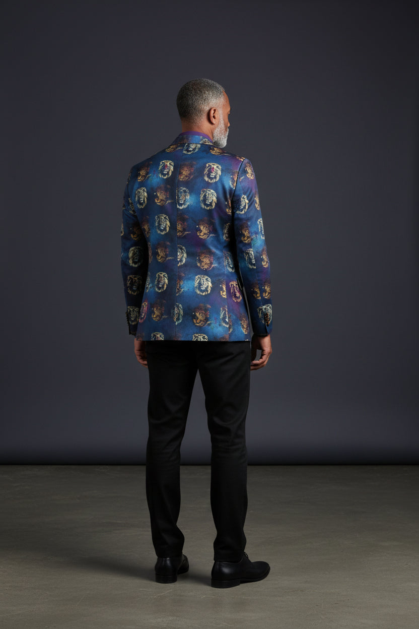 Vercini® Art-Driven Statement Blazers in Floral, Abstract & Animal Prints