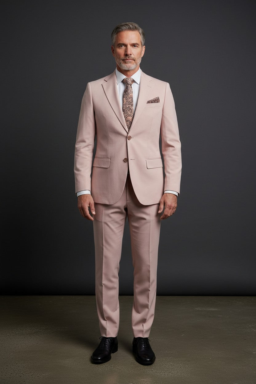 Modern Stretch Two-Piece Suit