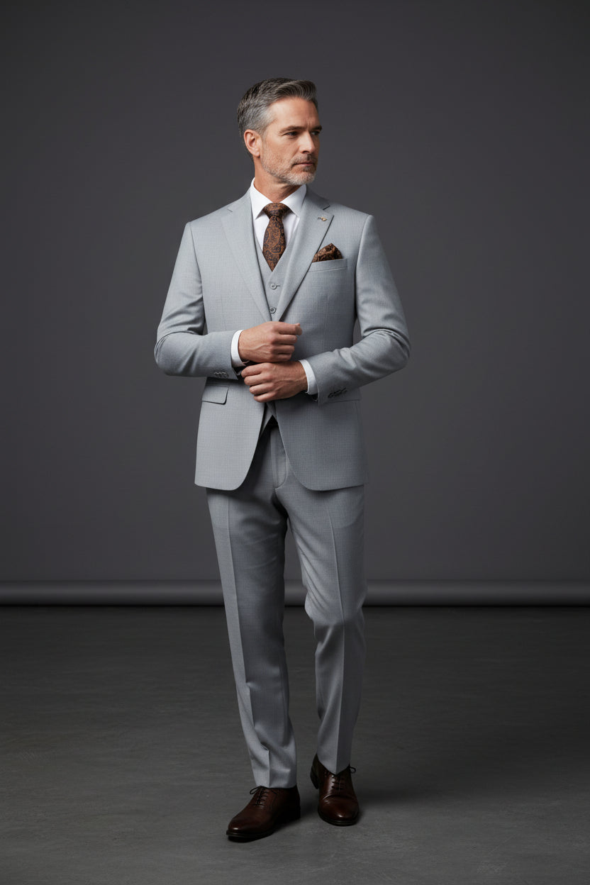 Timeless Three-Piece Suit – Classic Style, Fine Craftsmanship