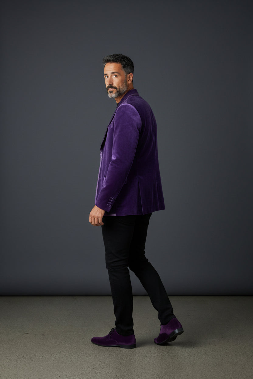 Velvet Blazer Collection: Vercini Men's Luxury Evening & Tuxedo Jackets