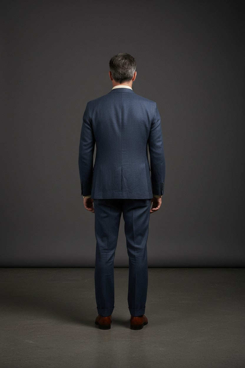 Premium Linen Suit – Green, Navy & White | Vercini