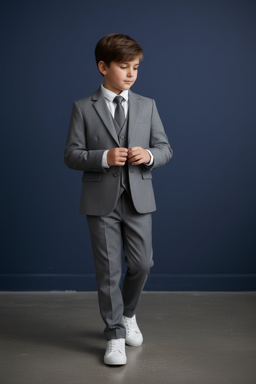 Boys Premium Three-Piece Suit