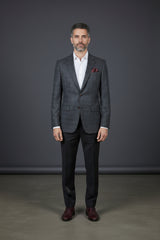 The Vercini Azure Windsor Jacket blends modern elegance