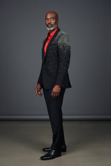 Vercini Rhinestone Masterpiece Men's Blazer