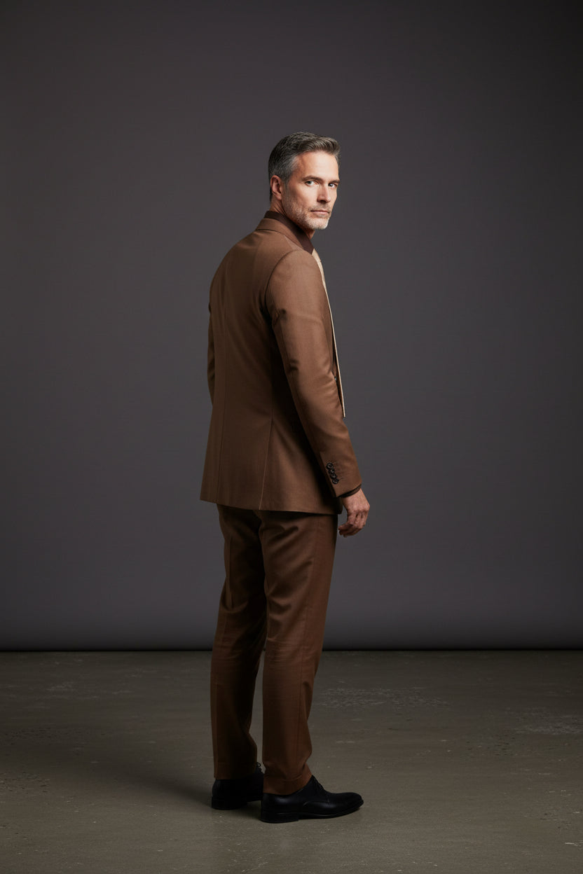Crystal-Embellished Tailored Suit – M762
