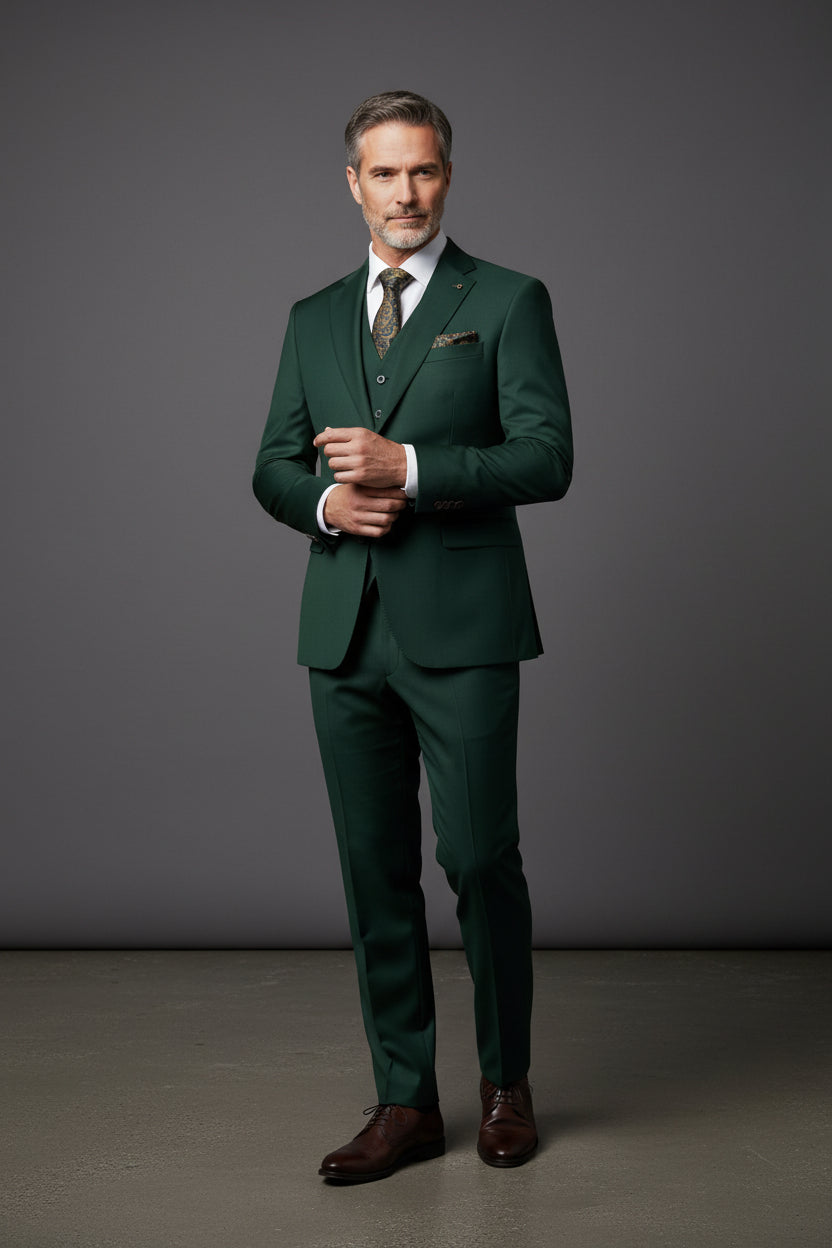 Timeless Three-Piece Suit – Classic Style, Fine Craftsmanship