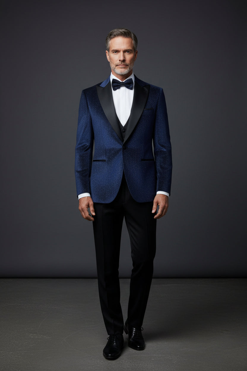 Velvet Shimmer Tuxedo - Premium Formal Suit