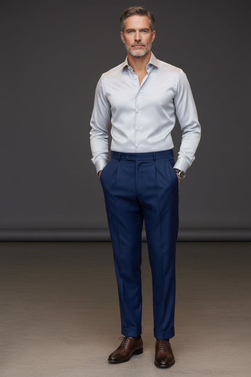 The Casablanca Pleated Trouser