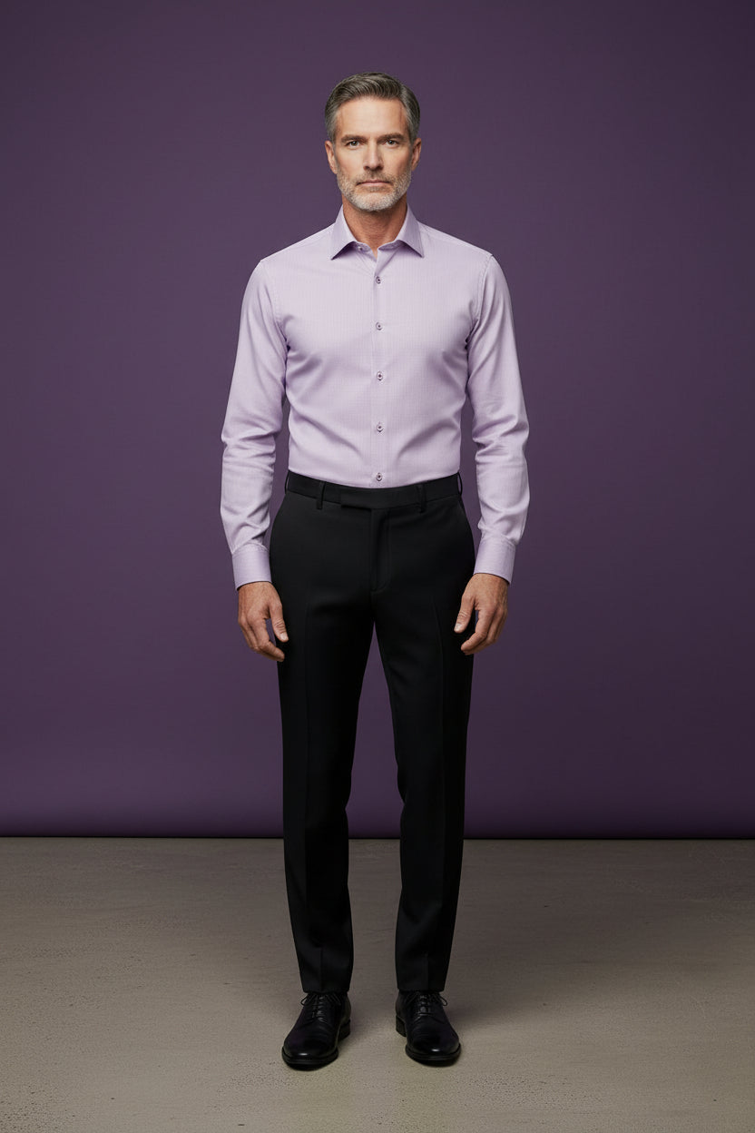 Stretch Comfort Dress Shirt – Performance Fabric Blend