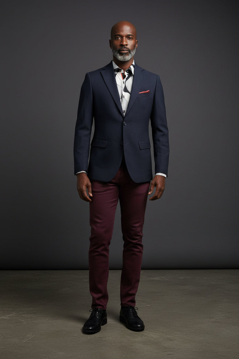 Vercini Classic Sport Jacket - Premium Tailored Blazer for Men