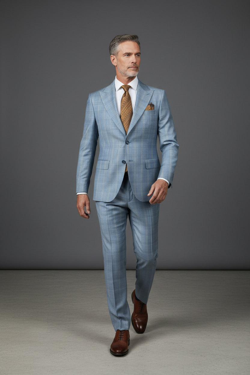 Vercini Boston Premium Wool Two-Piece Suit – Tailored Luxury Formalwear