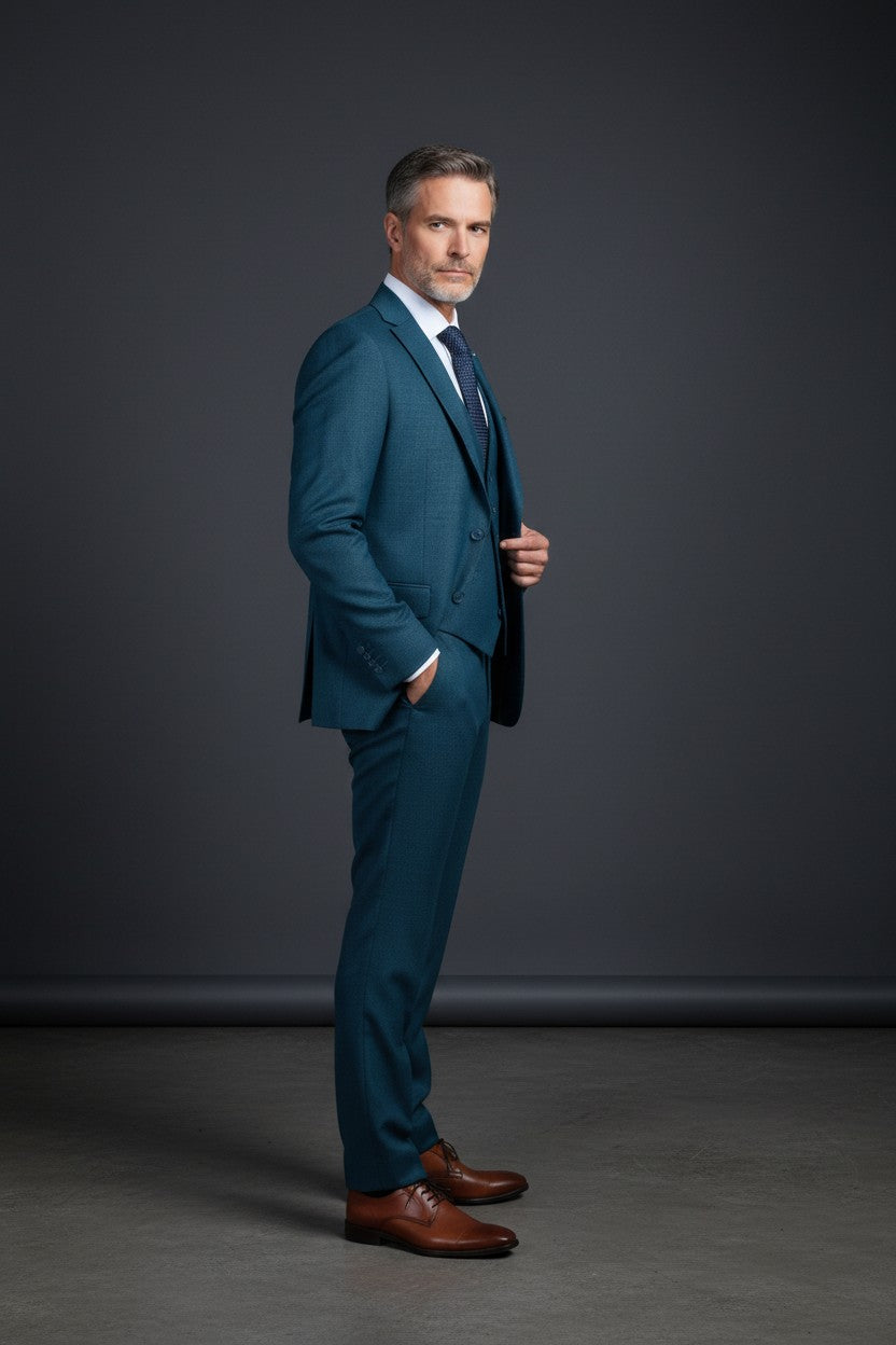 Three-Piece Dot Suit – Premium Tailored Menswear | Vercini