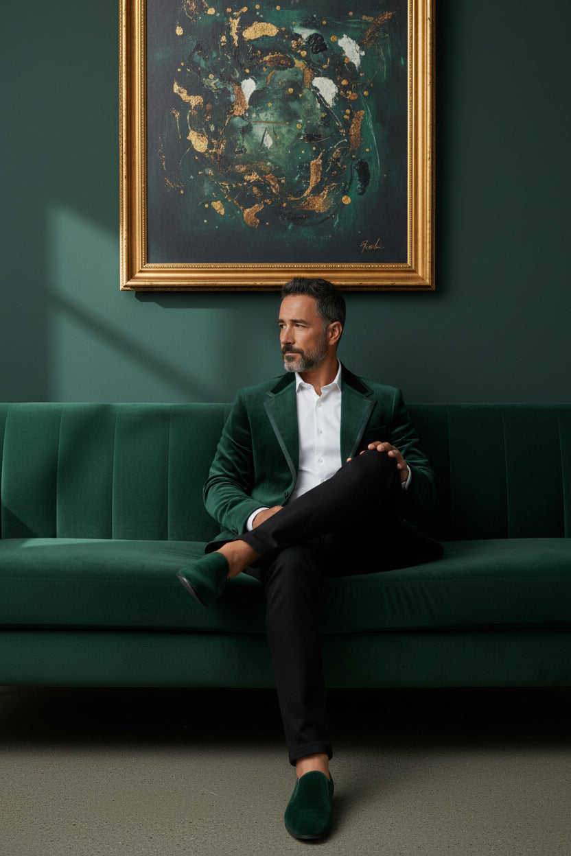 Velvet Blazer Collection: Vercini Men's Luxury Evening & Tuxedo Jackets