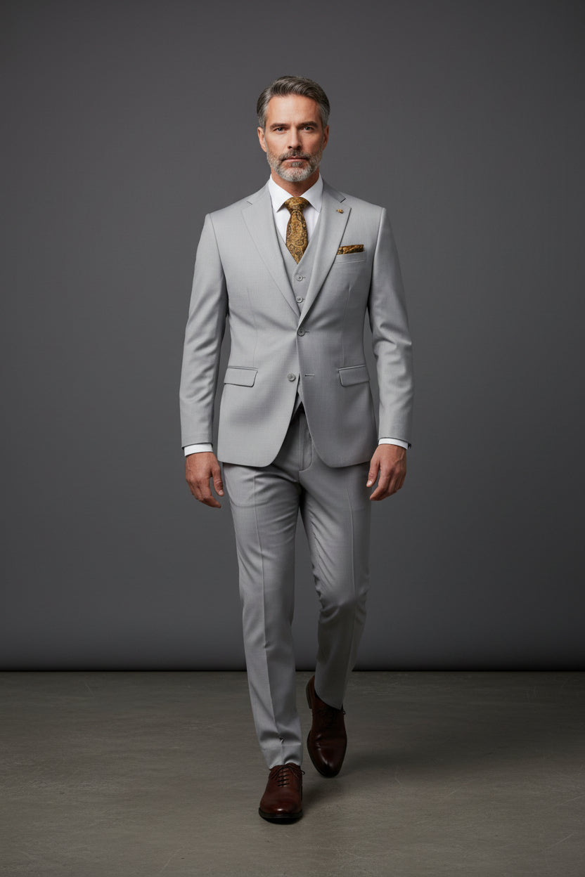 Timeless Three-Piece Suit – Classic Style, Fine Craftsmanship