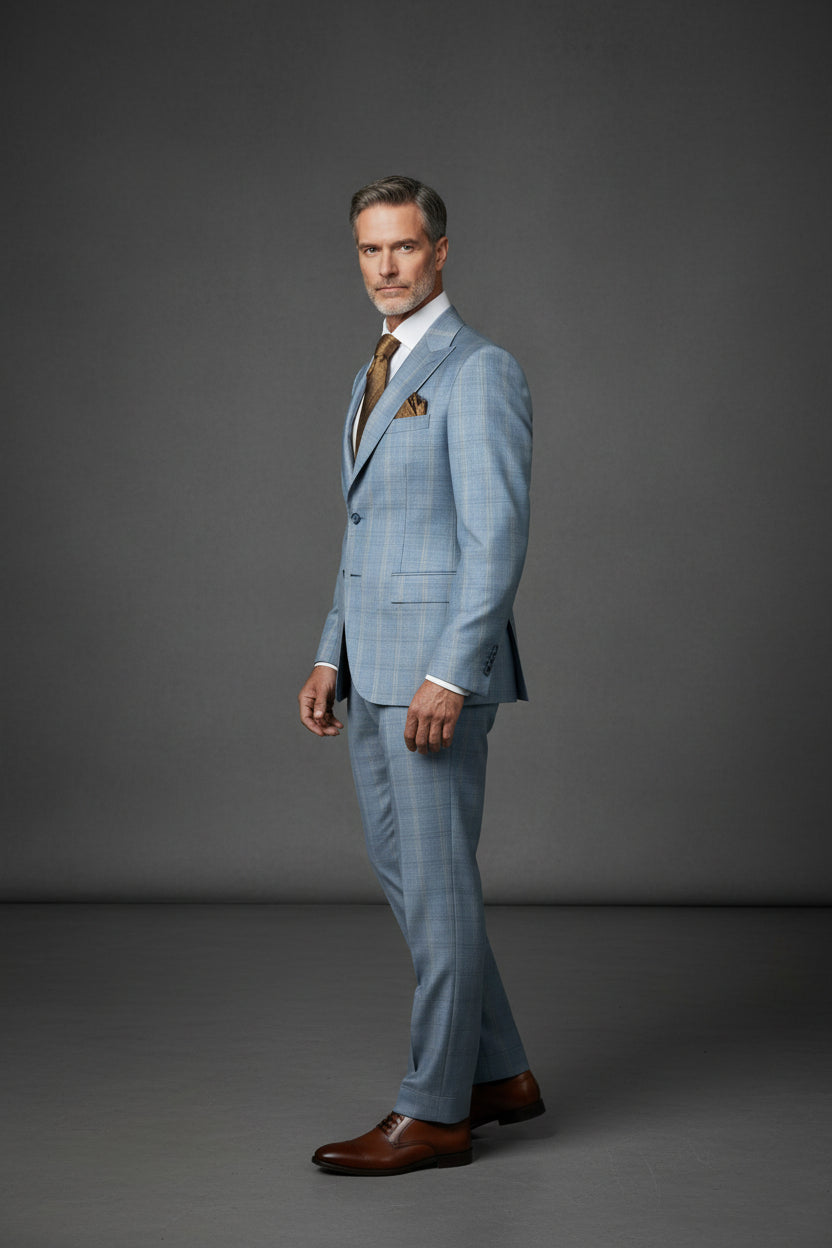 Vercini Boston Premium Wool Two-Piece Suit – Tailored Luxury Formalwear