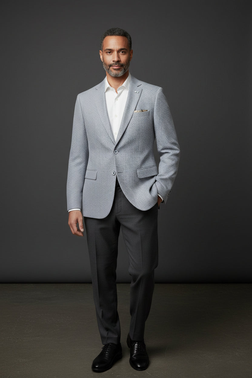 GEOMETRIC PATTERN BLAZER