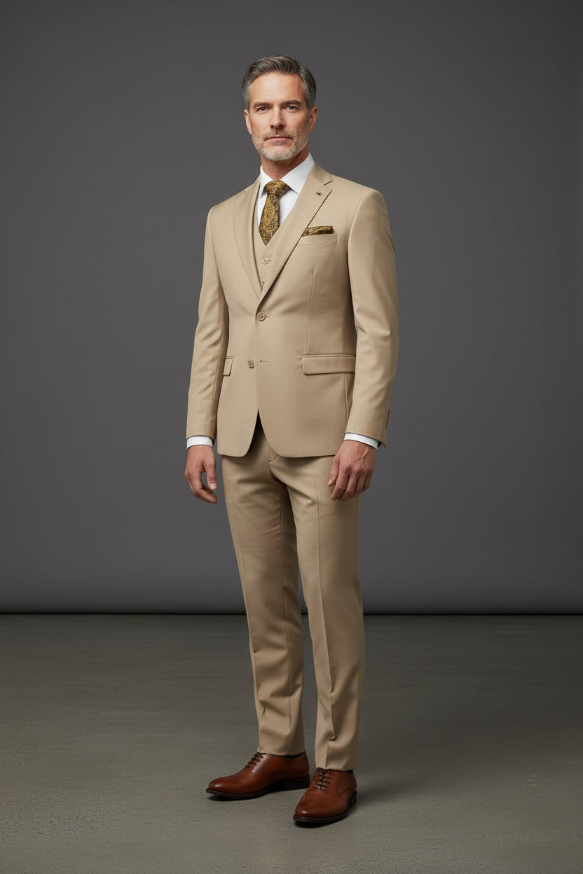 Timeless Three-Piece Suit – Classic Style, Fine Craftsmanship