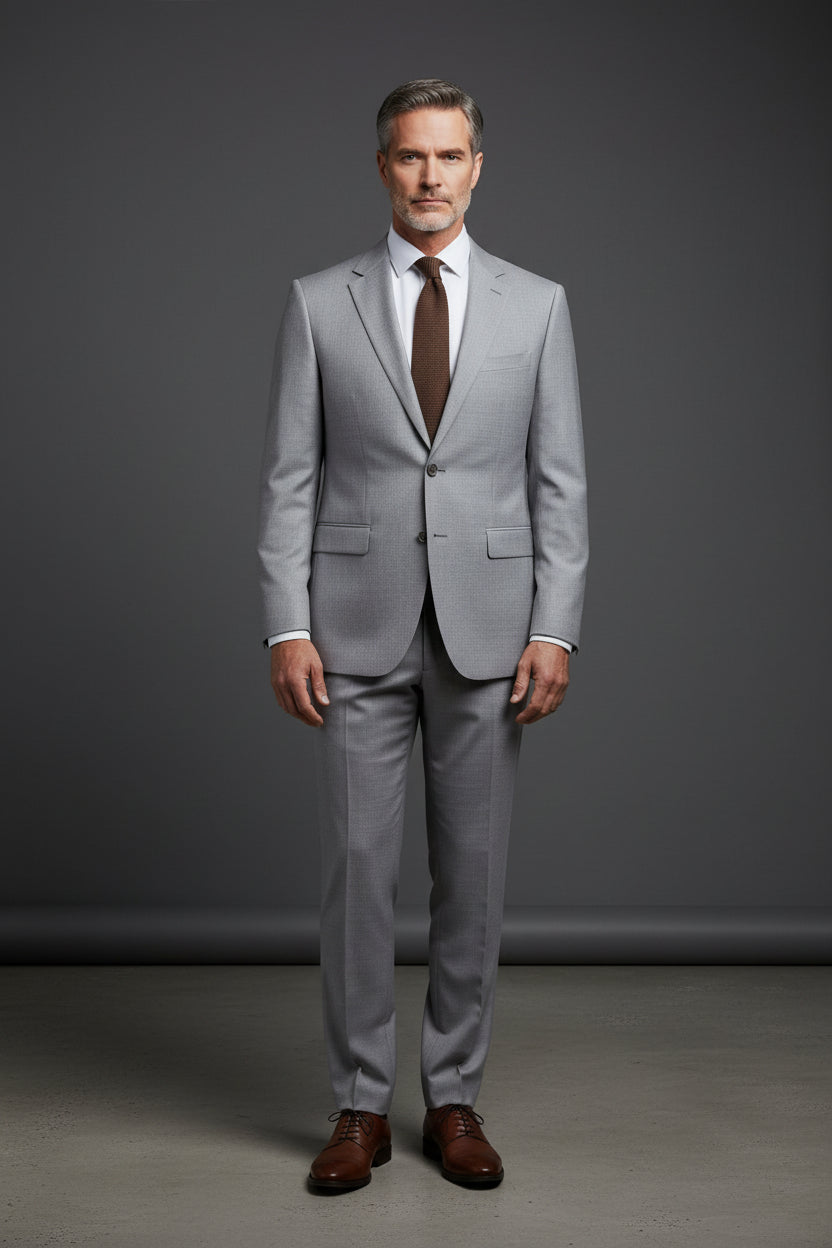 Men’s Classic 2-Piece Suit  8 Color Options for Every Style