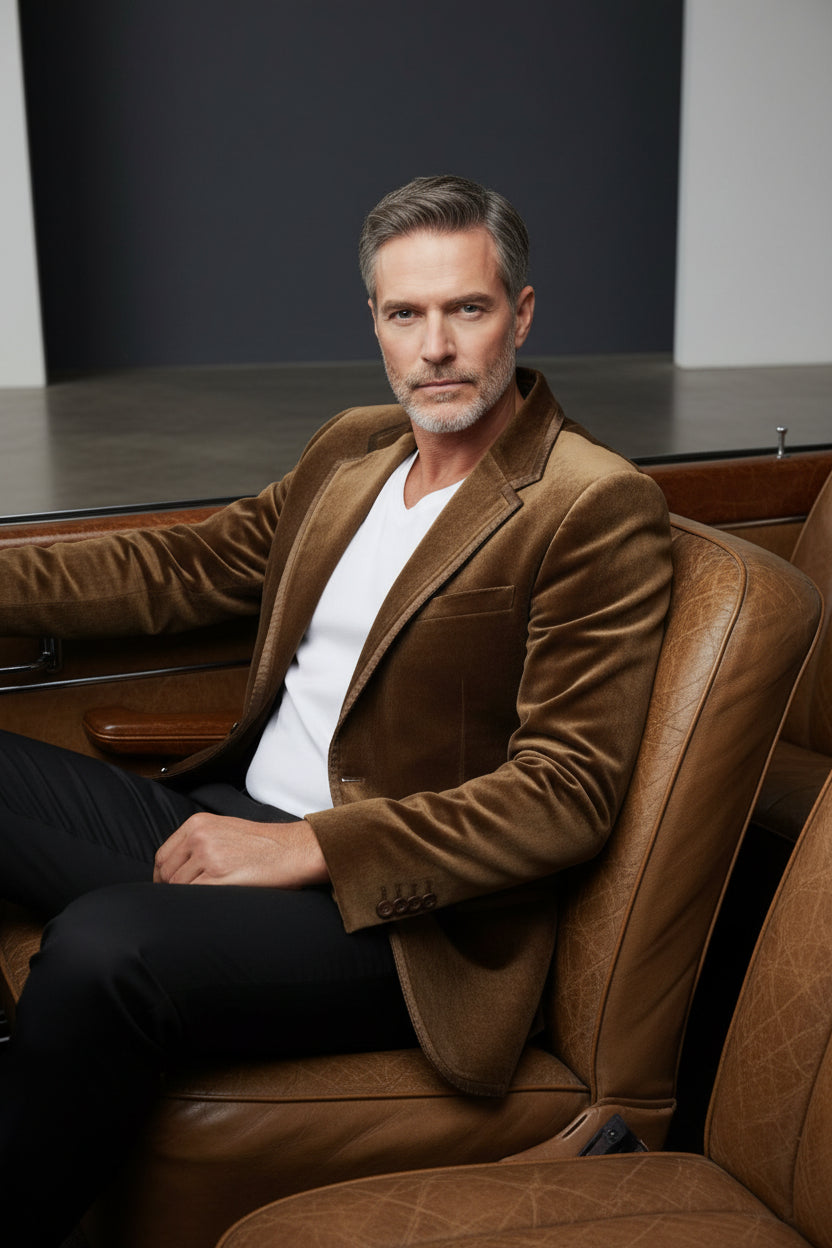 Velvet Blazer Collection: Vercini Men's Luxury Evening & Tuxedo Jackets
