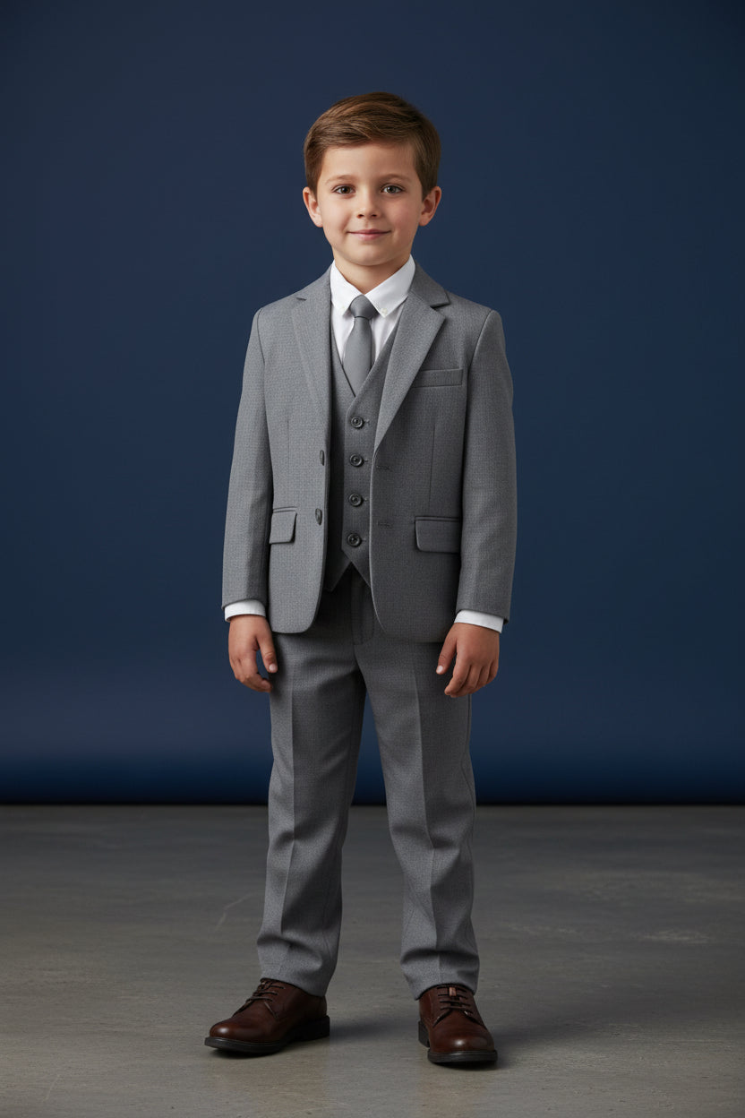 Boys Premium Three-Piece Suit