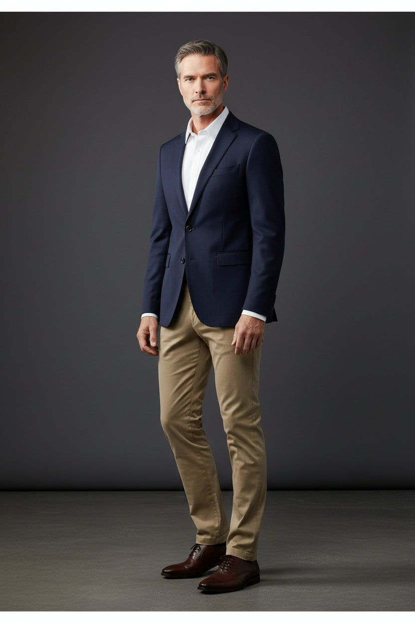 Vercini Premium Cotton Chinos - Luxury Men's Dress Pants