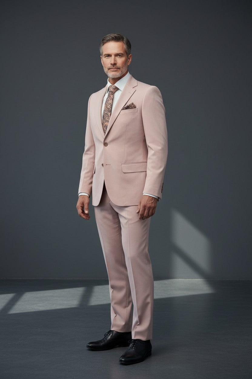 Modern Stretch Two-Piece Suit