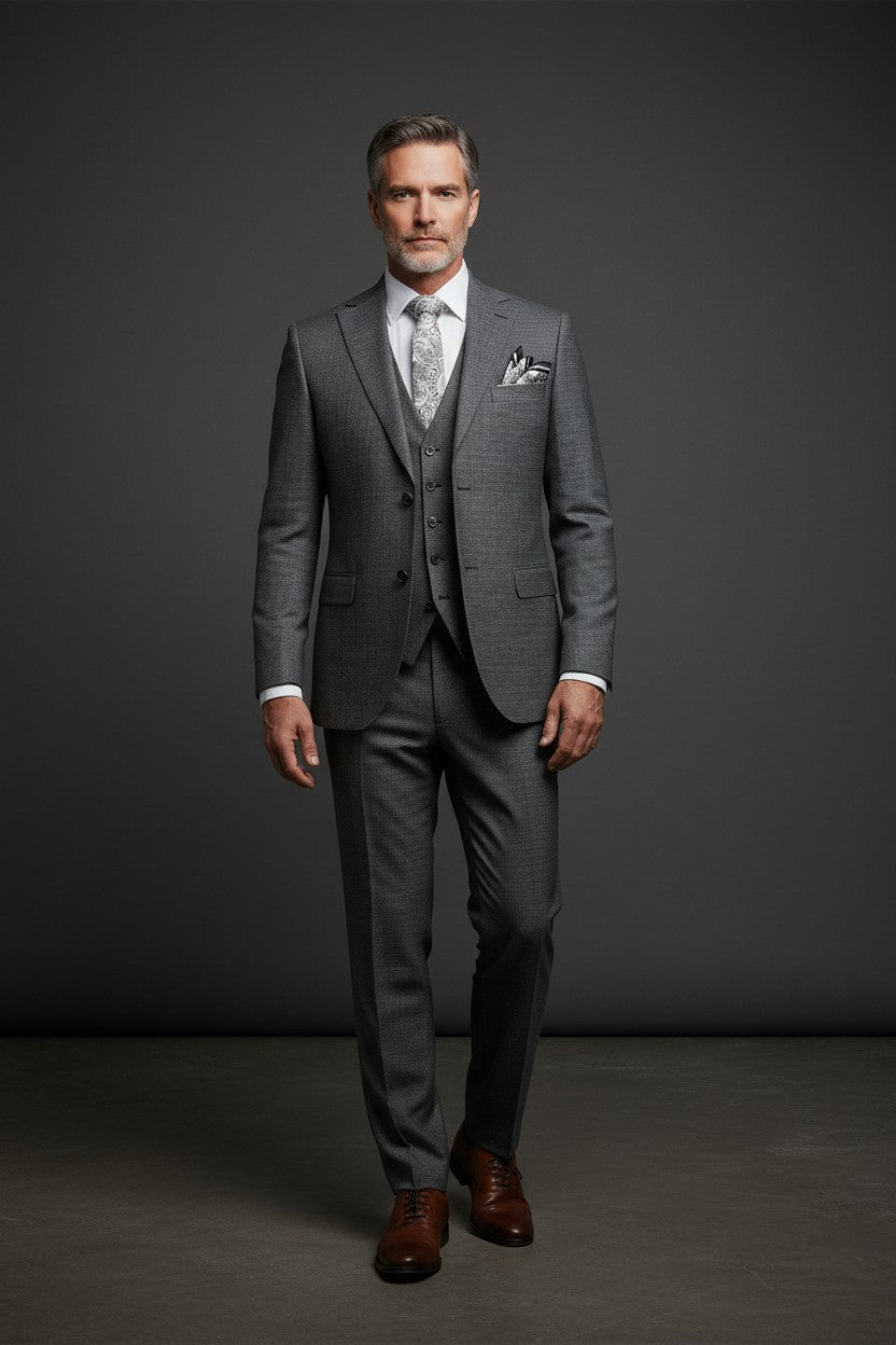 Three-Piece Dot Suit – Premium Tailored Menswear | Vercini
