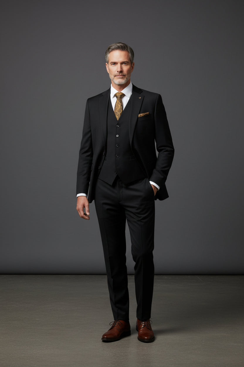 Timeless Three-Piece Suit – Classic Style, Fine Craftsmanship
