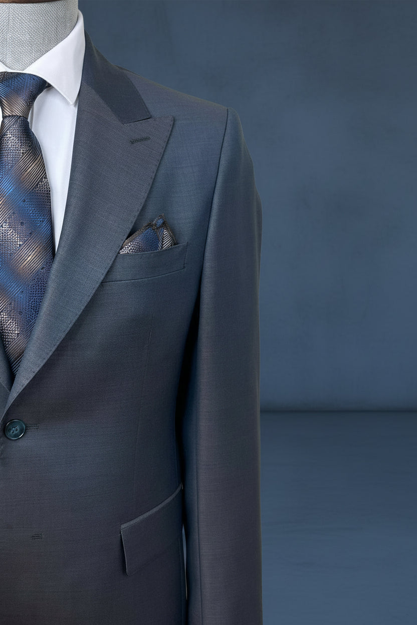 Vercini Boston Premium Wool Two-Piece Suit – Tailored Luxury Formalwear