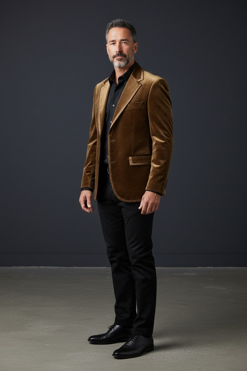 Velvet Blazer Collection: Vercini Men's Luxury Evening & Tuxedo Jackets