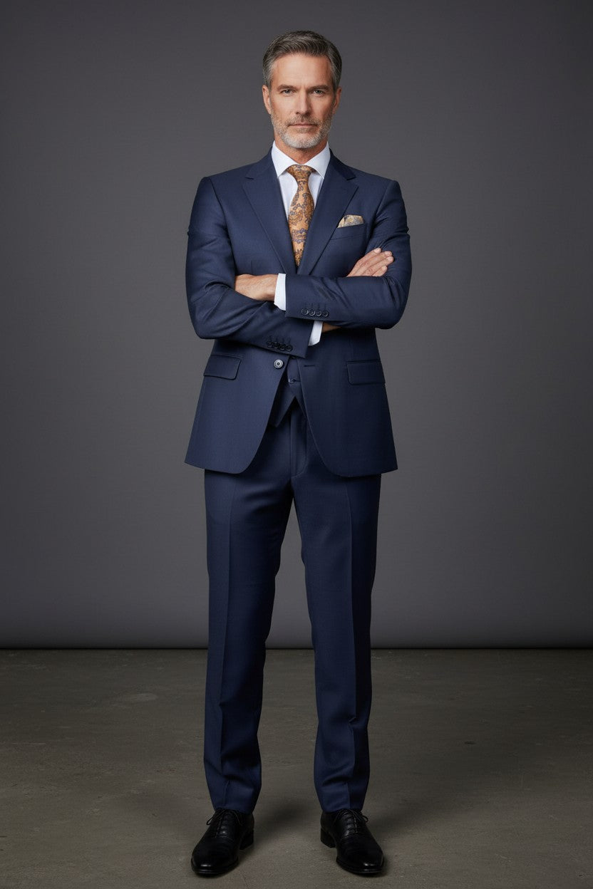Vercini Atlanta Three-Piece Suit | Premium Men's Tailored Suit