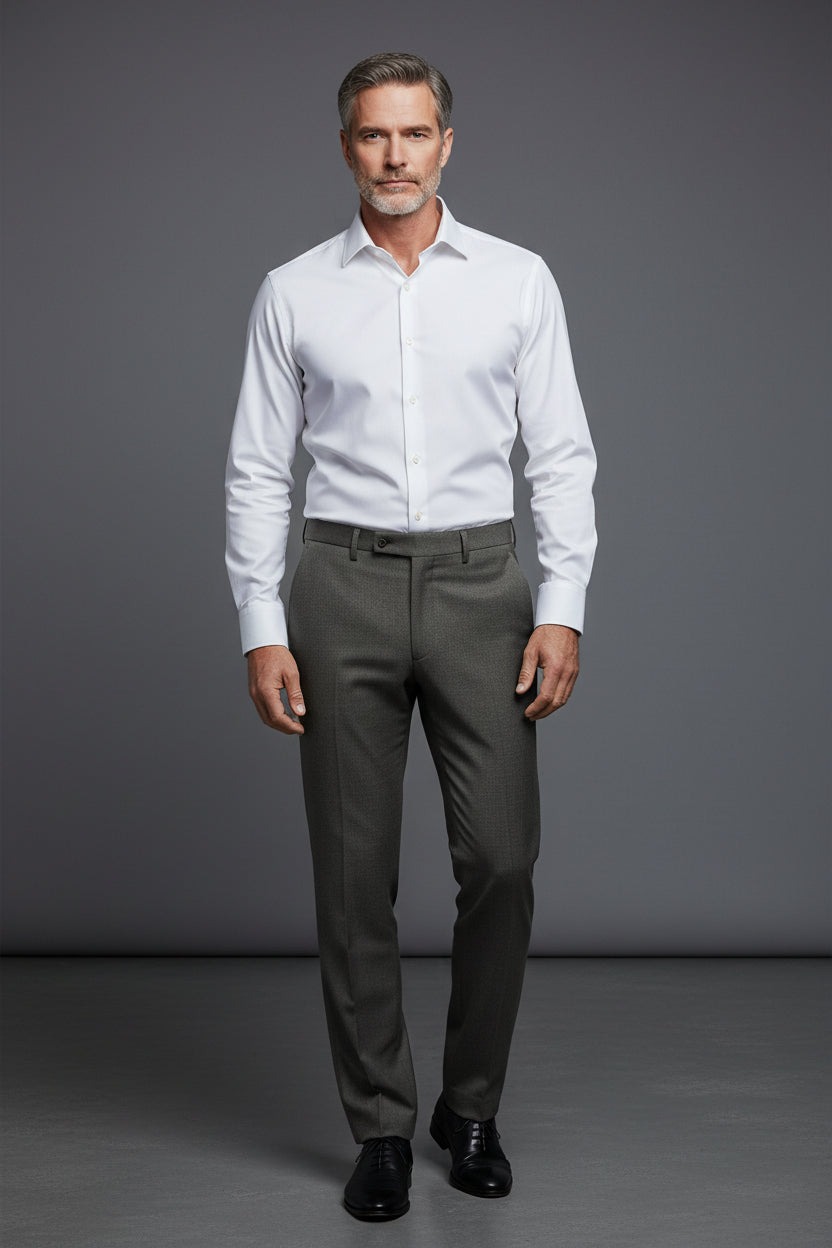 Vercini Slim Fit Dress Slacks - Premium Men's Dress Pants