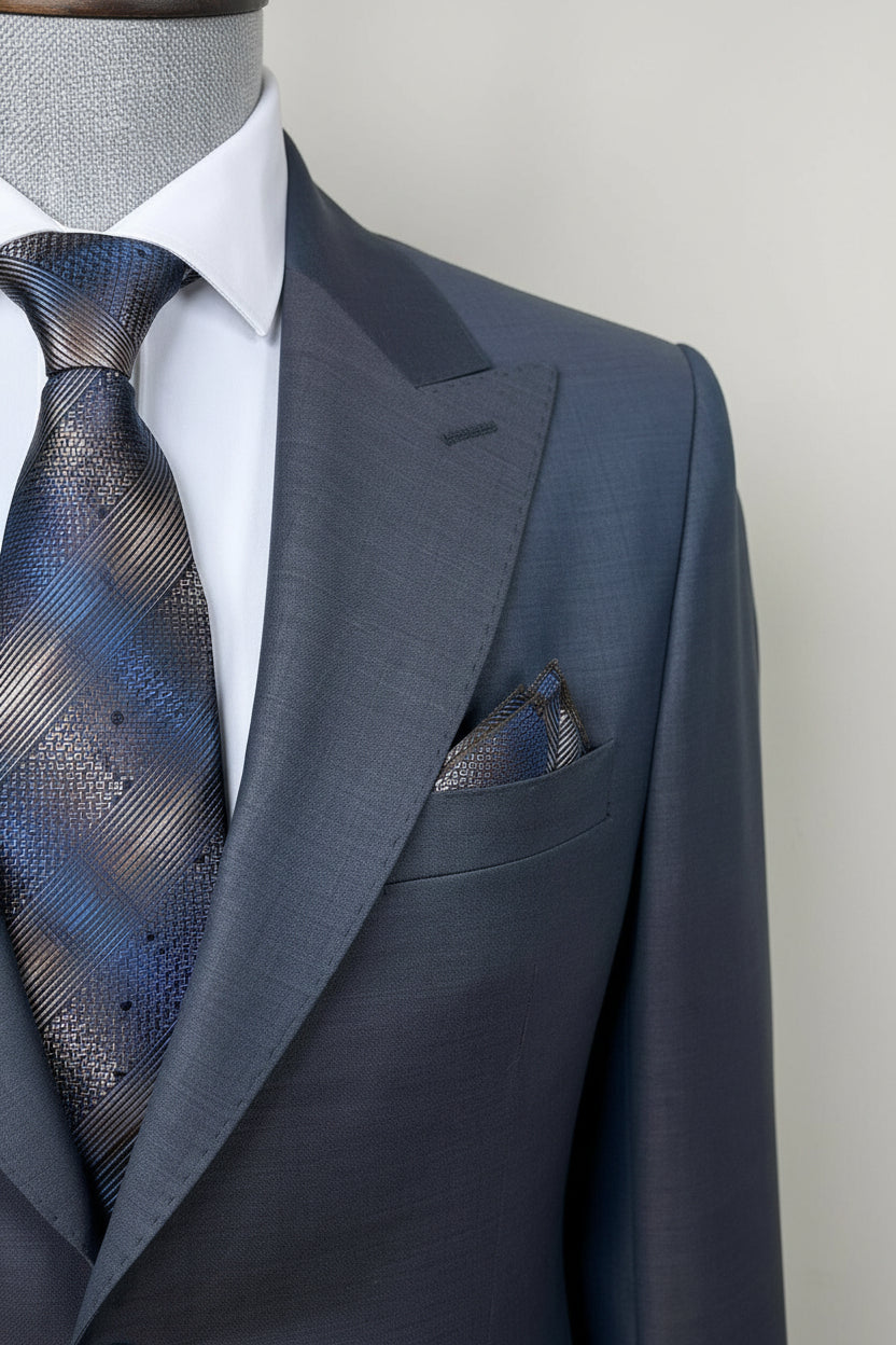 Vercini Boston Premium Wool Two-Piece Suit – Tailored Luxury Formalwear