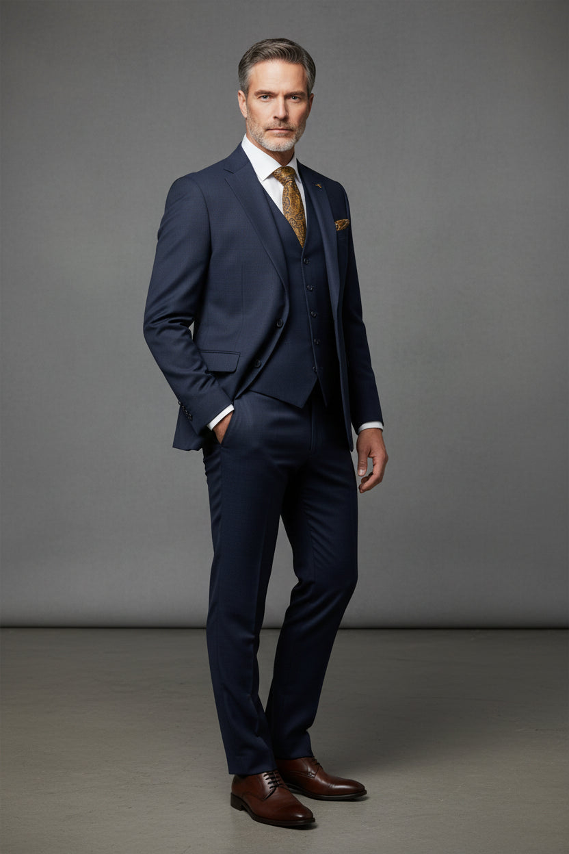 Timeless Three-Piece Suit – Classic Style, Fine Craftsmanship