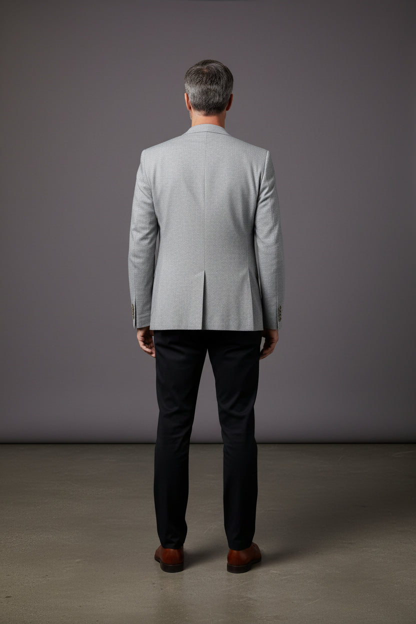 Silver Birch Tweed Blazer - Heritage Charm Collection