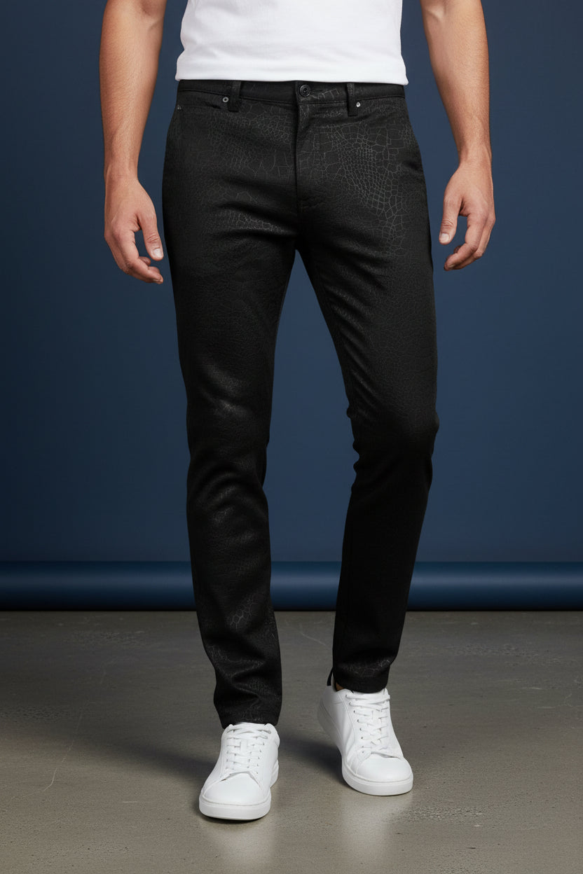 Red Star Studded Pants - Premium Designer Trousers