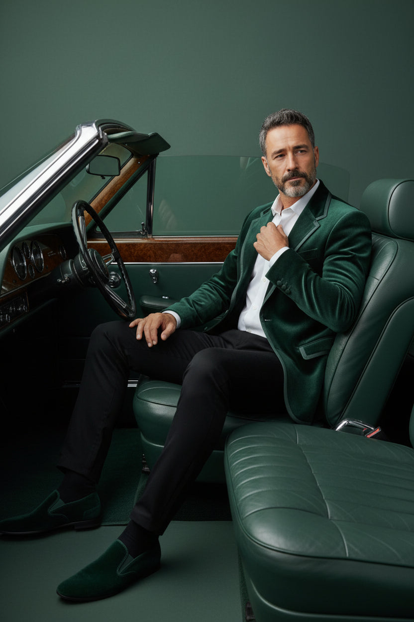 Velvet Blazer Collection: Vercini Men's Luxury Evening & Tuxedo Jackets