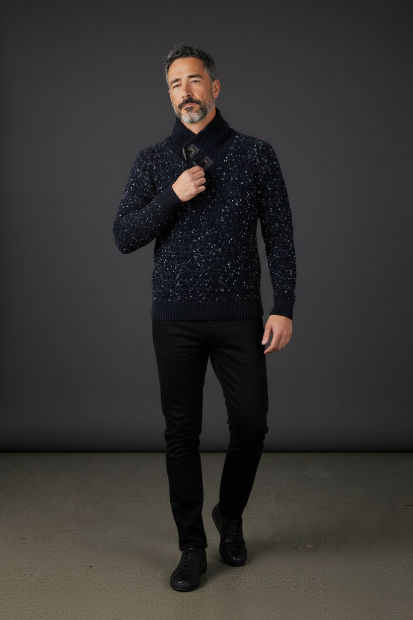 Vercini Alpine Shawl Sweater