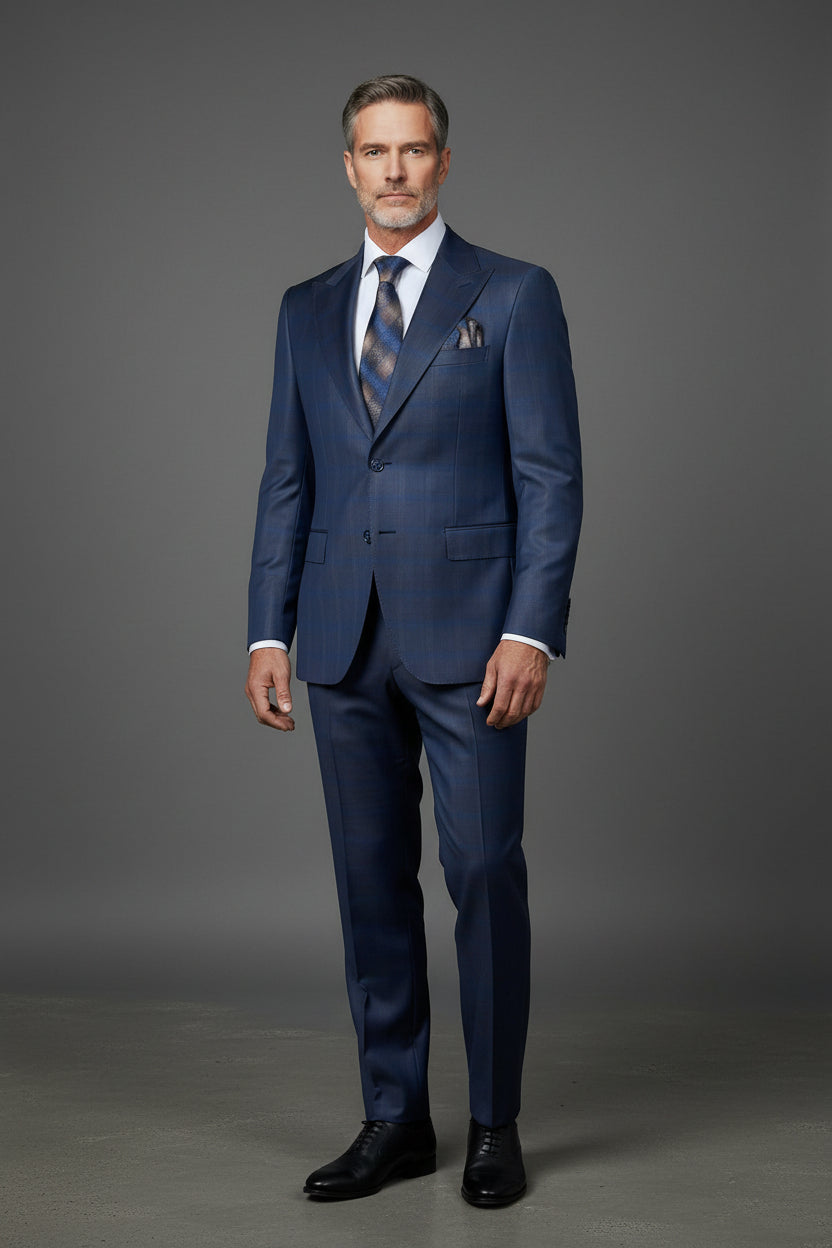 Vercini Boston Premium Wool Two-Piece Suit – Tailored Luxury Formalwear