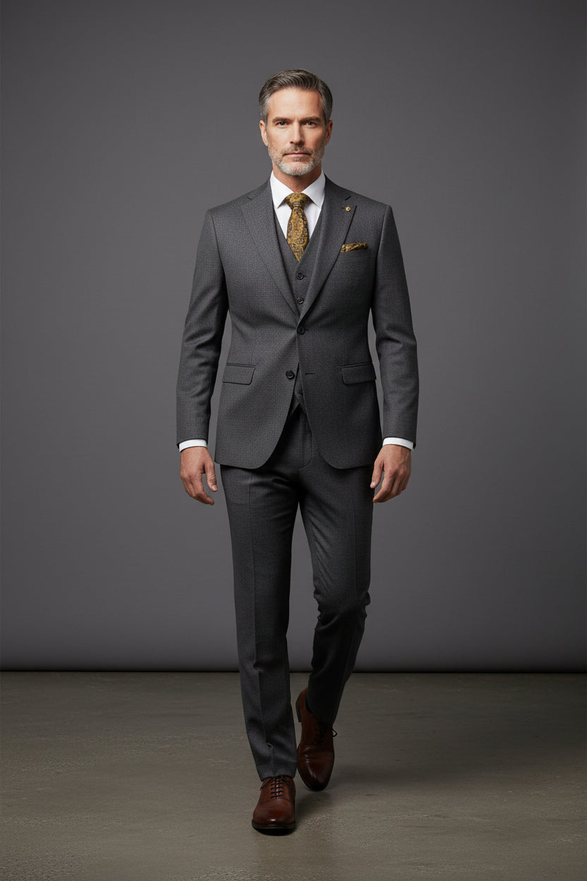 Timeless Three-Piece Suit – Classic Style, Fine Craftsmanship