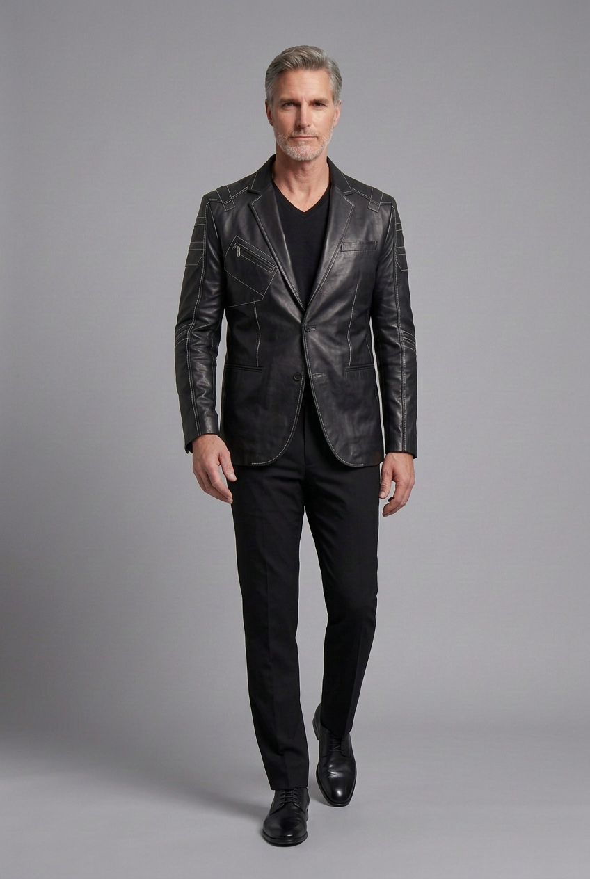Black Modern Blazer